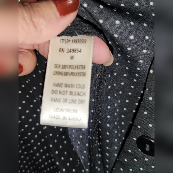 Sadie & Sage Cropped Wide-Leg Polka Dot Jumpsuit - Picture 4 of 9